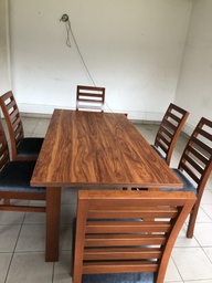 DTV 6-Seater Mahogany / HDF Dining Set